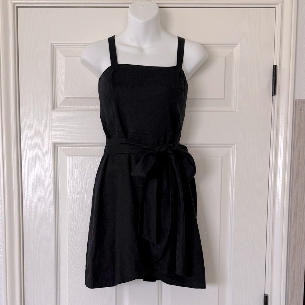 Black Wrap Dress